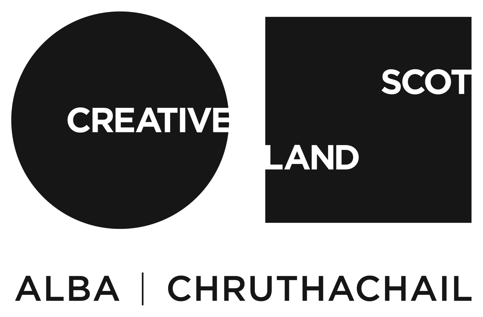 Creative Scotland logo (black and white)
